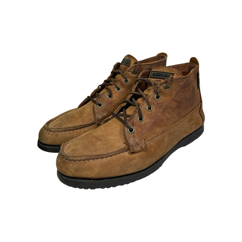Eastland Vintage Brown Leather Chukka Style Boots Size 9D